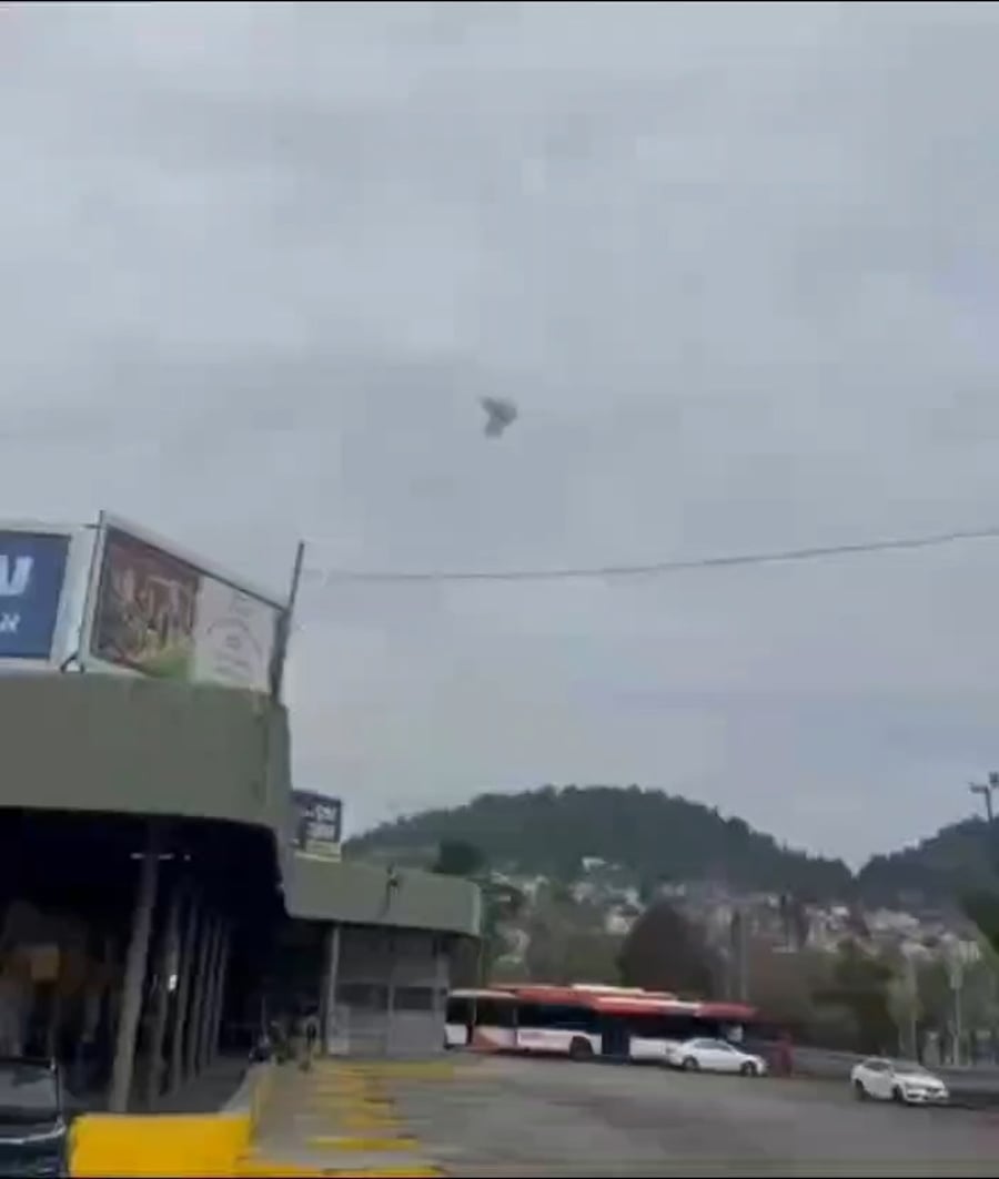 צפו ביירוט מעל מירון