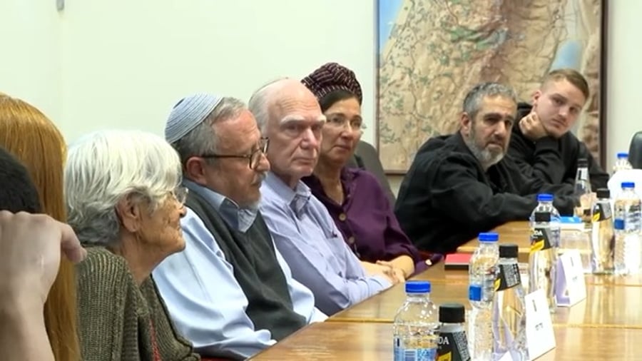 נתניהו עם נציגי פורום הגבורה 