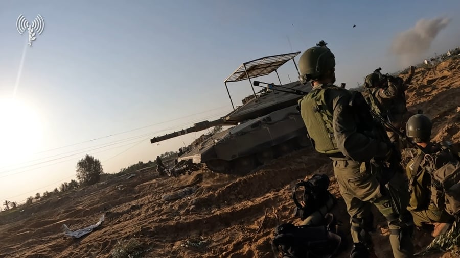 תיעוד מפעילות כוחות צוות הקרב של חטיבה 4