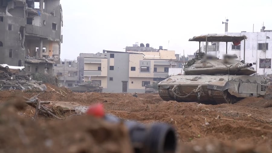 פעילות לוחמי צוות הקרב של חטיבת הנח"ל בצפון הרצועה