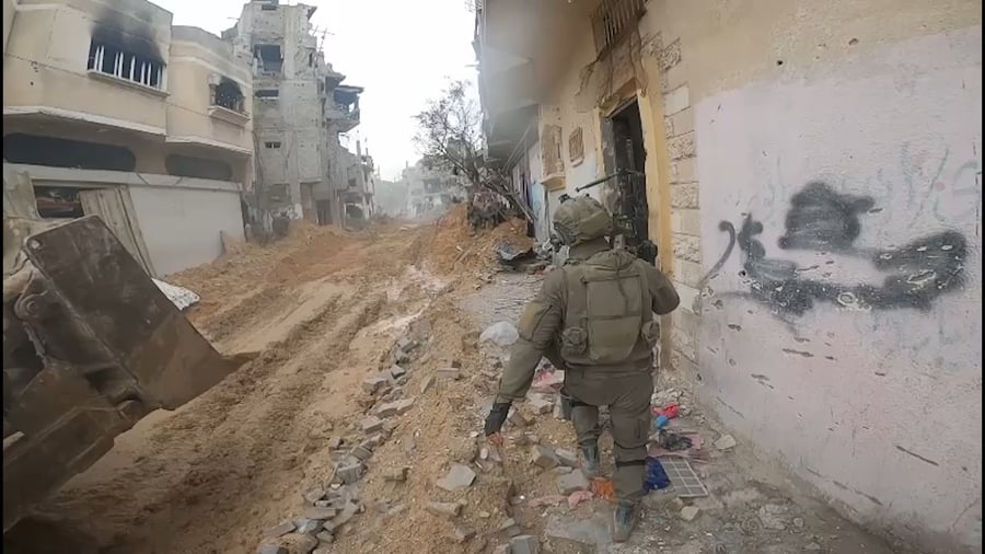 פעילות כוחות אוגדה 36 בשג'עייה