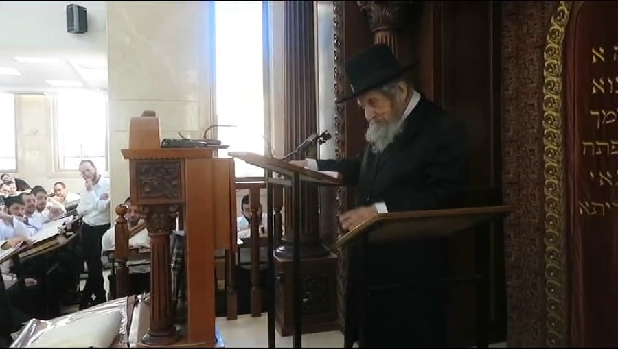 דבריו של ראש הישיבה הגאון רבי דב לנדו