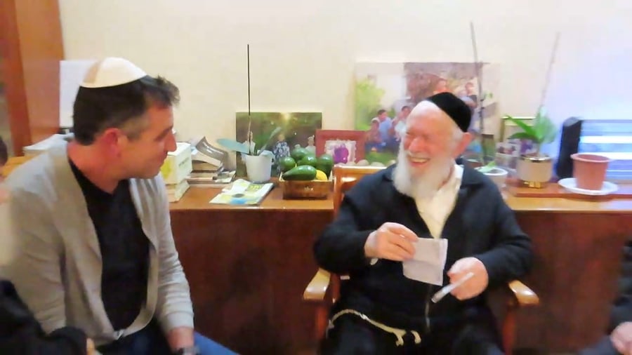 המפגש בביתו של הרב זילברשטיין