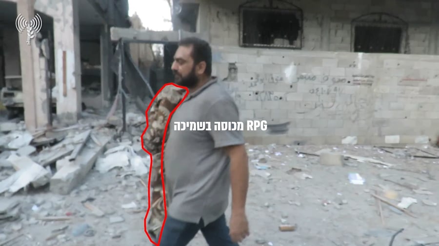 תיעוד ממצלמת מחבל החמאס שנתפסה מלווה בהסבר של מפקד גדוד שקד, סגן-אלוף יאיר שלוחמיו חיסלו את המחבל