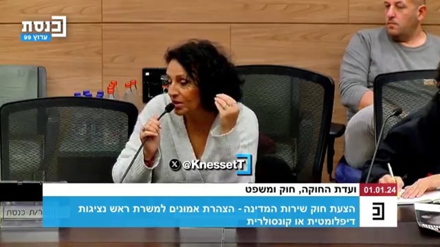 בדיון היום בועדת החוקה