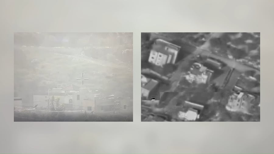 צפו בתיעוד מהתקיפות בלבנון