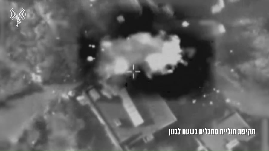 תיעוד מחיסול חוליית המחבלים בלבנון