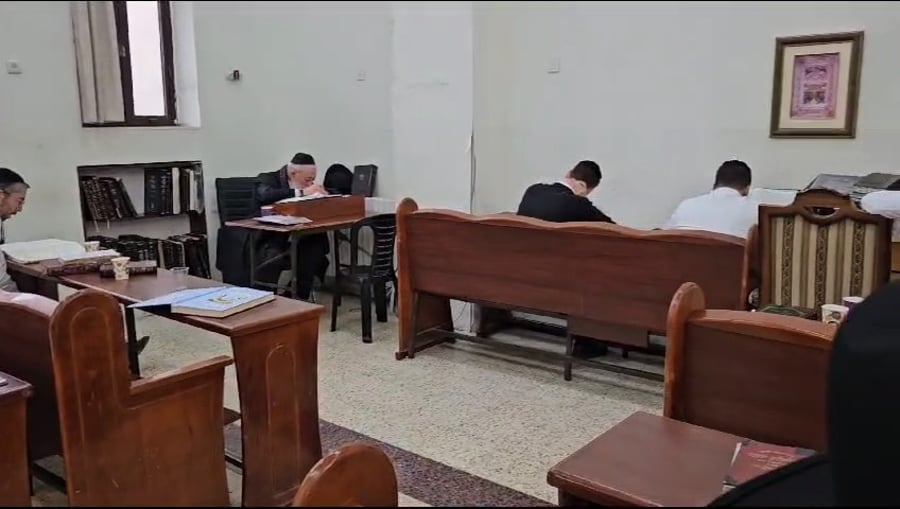 הגרש"מ עמאר בלימודו בכולל
