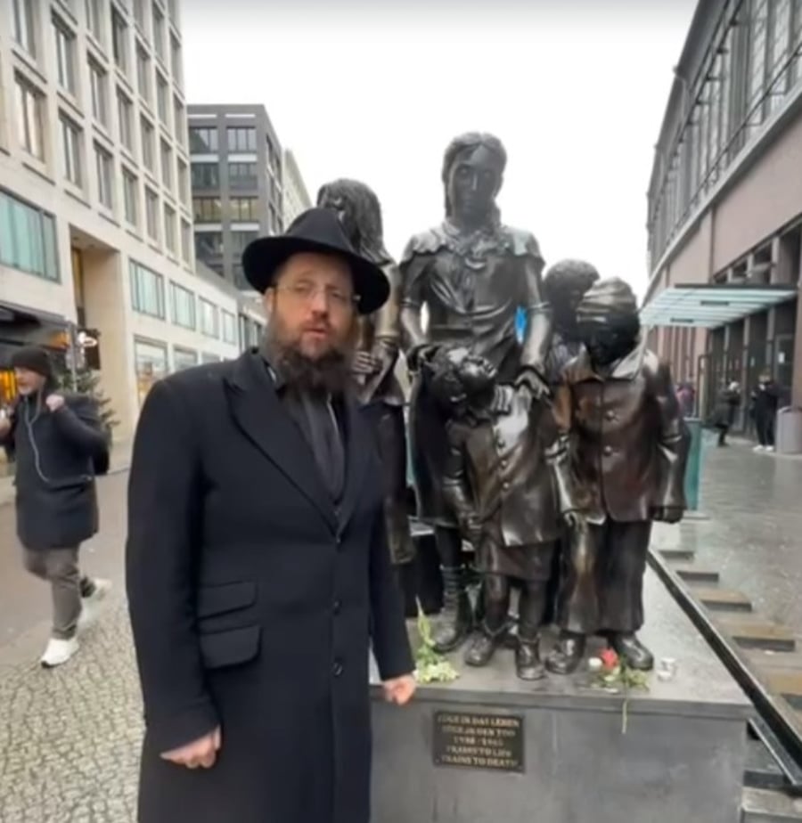חילול אנדרטת השואה: הרב ביקש להרחיב את האבטחה