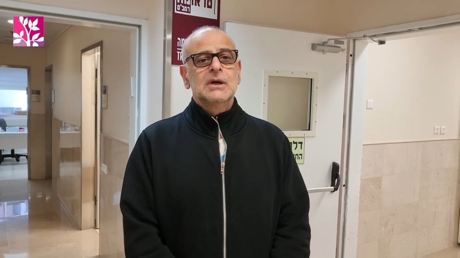 ד"ר האני באחוס, מנהל מערך הטראומה והרפואה הדחופה ברמב"ם, בעדכון על מצב הפצועים ממג"ב