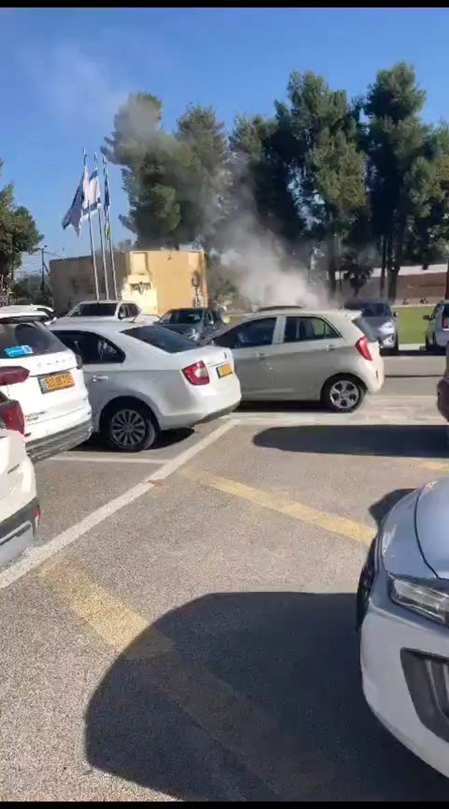 הפגיעה סמוך לפיקוד צפון