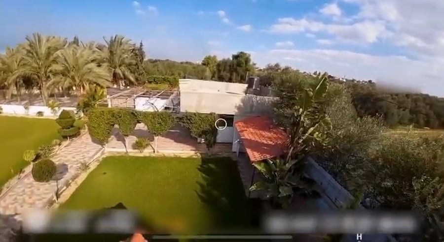 צפו באחוזת הפאר שהתגלתה לטנקיסטים שפשטו על בית הנופש של מרוואן עיסא