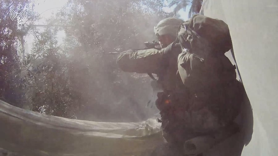 פעילות יחידת דובדבן במרחב חאן יונס