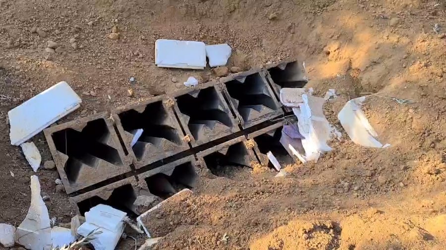  איתור משגרי הרקטות שנורו לנתיבות במרחב אל בורייג'