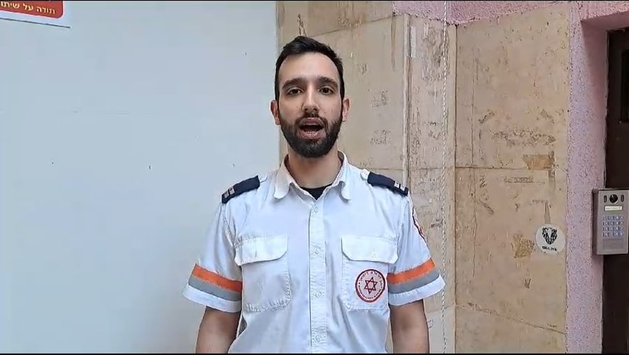 הפאראמדיק גל רוזן על המקרה