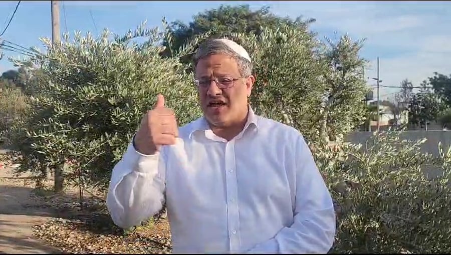 השר בן גביר מגיב לחקירה של ח"כ אלמוג כהן