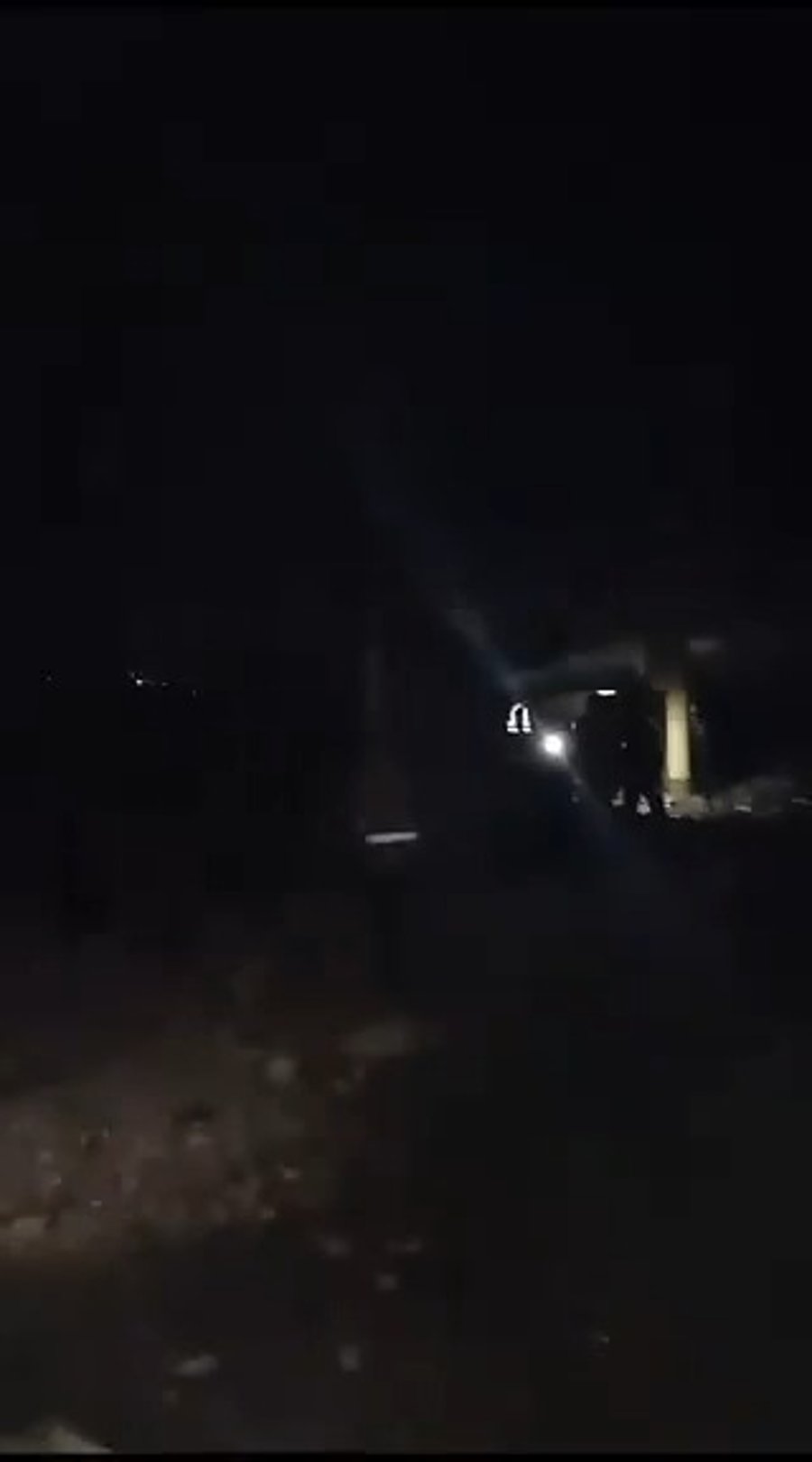 זירת התקיפה בדרום לבנון