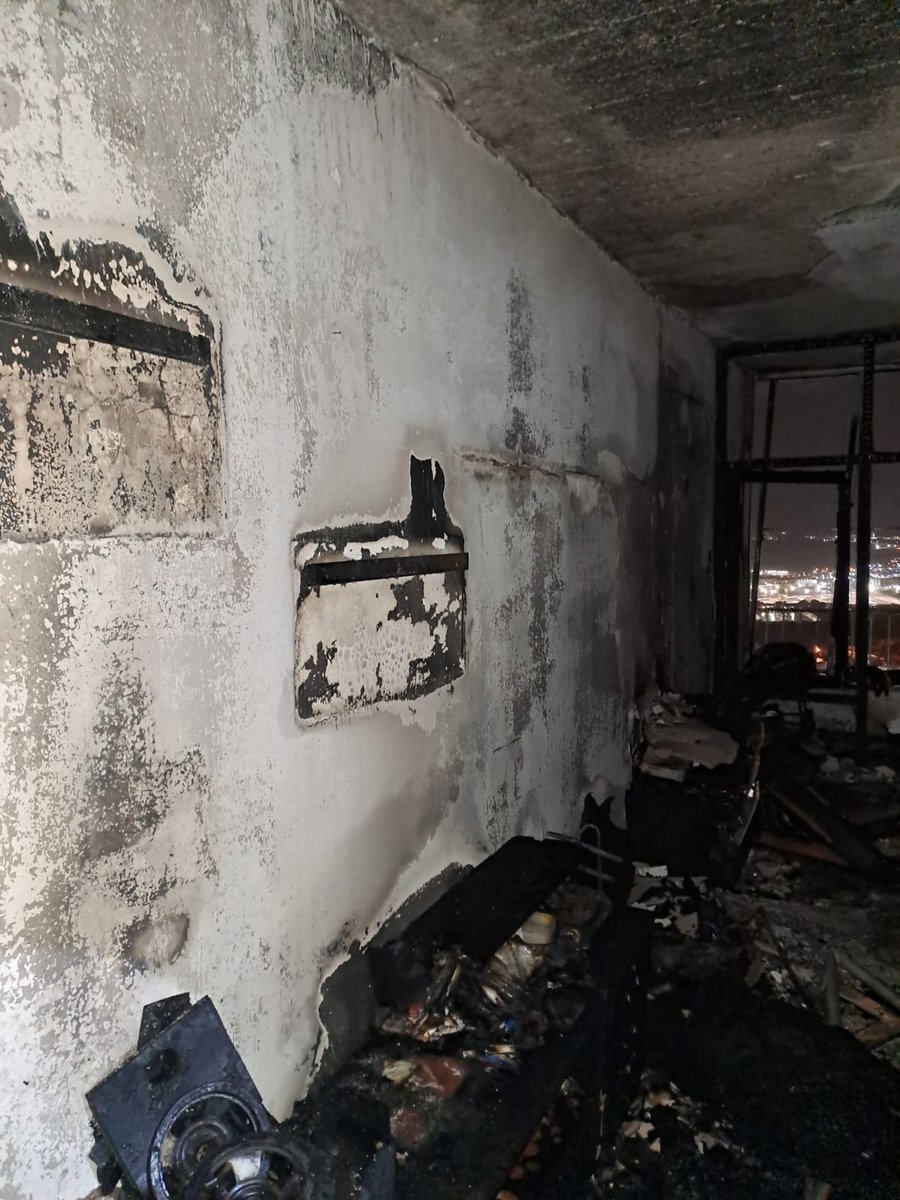 אדם נפצע קשה בשריפה שפרצה בדירת מגורים בחיפה 