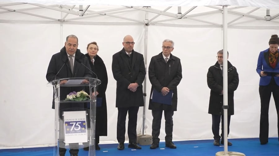 דבריו הנרגשים של הרב קורסייה בטקס