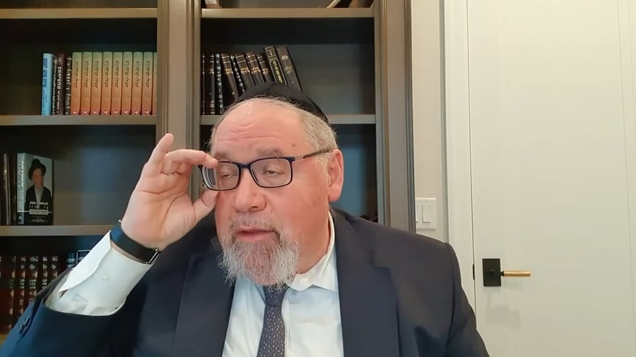 הרב מיכאל סורוצקין בשיעור מרתק