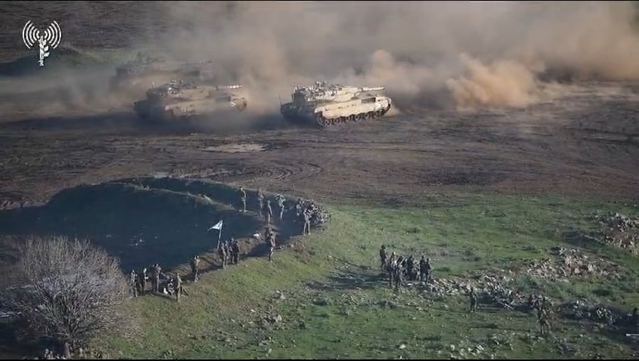 "אנחנו מוכנים" | צפו בהיערכות צה"ל בצפון