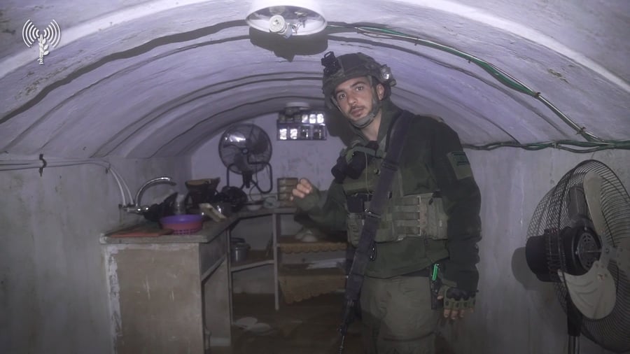 קצין אג״ם 98, סא״ל ברק, על המנהרה שהתגלתה