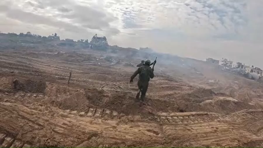 פעילות צוות הקרב של חטיבה 4 בחאן יונס