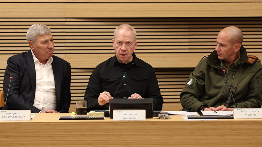 דברי שר הביטחון