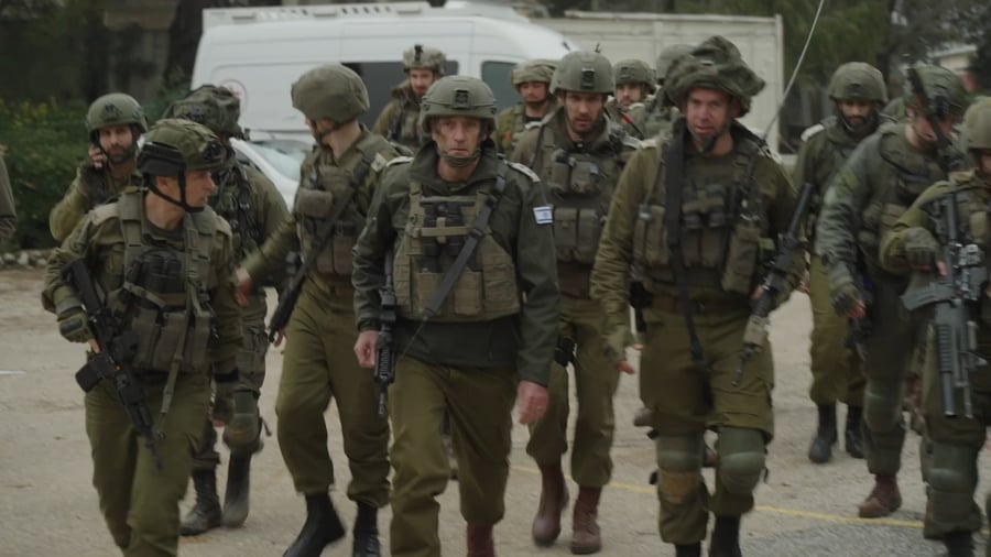 הרמטכ"ל בגבול הצפון היום 