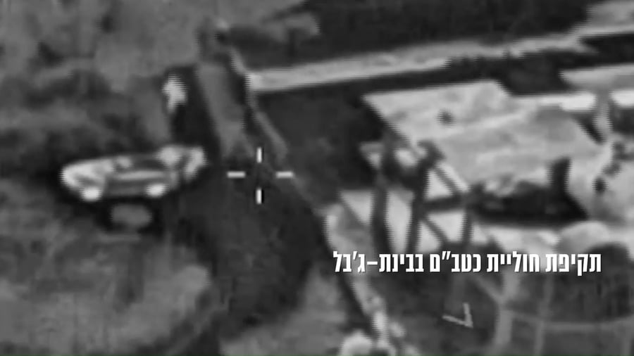 תקיפת מחבלים הפועלים לשיגור כלי טיס בלתי מאוייש