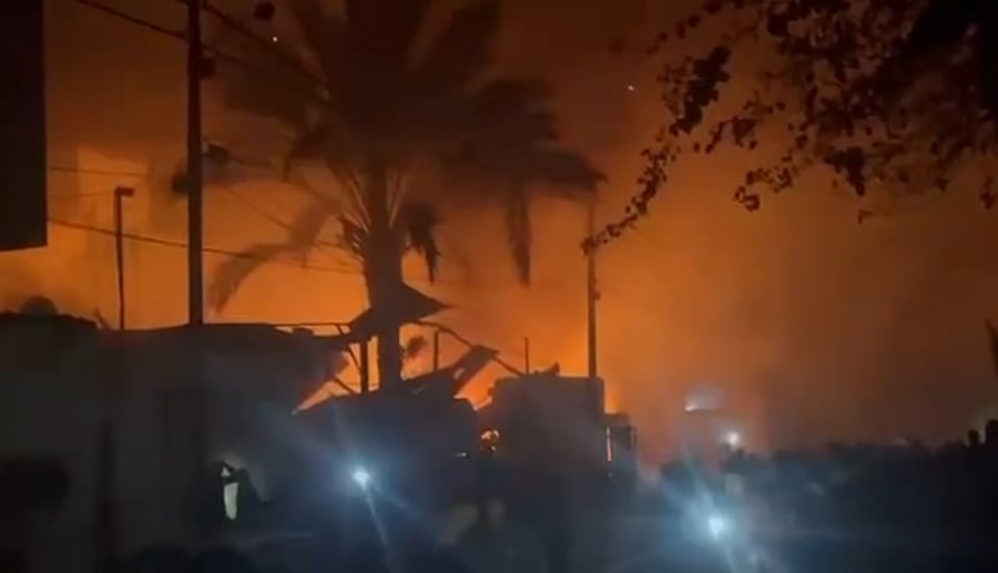 תקיפת צה"ל במרכז הרצועה, הערב