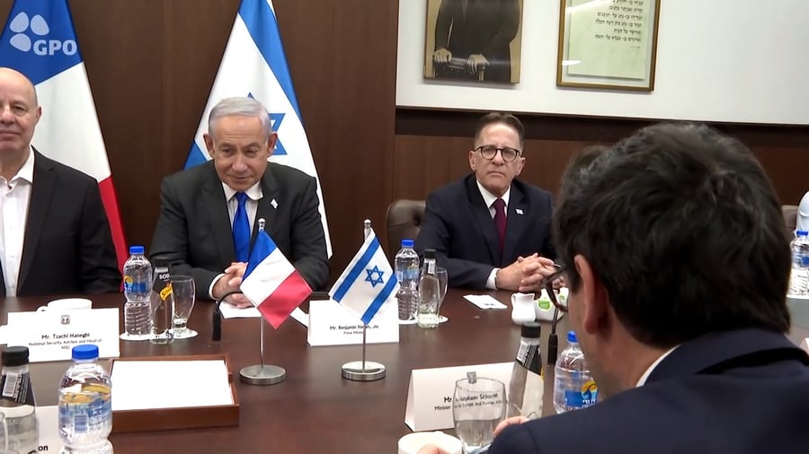 נתניהו עם סרז'ונה