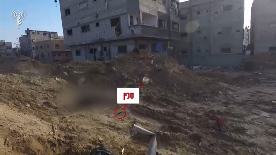 זיהוי וחיסול המחבל על ידי לוחמי צוות הקרב של חטיבת הצנחנים