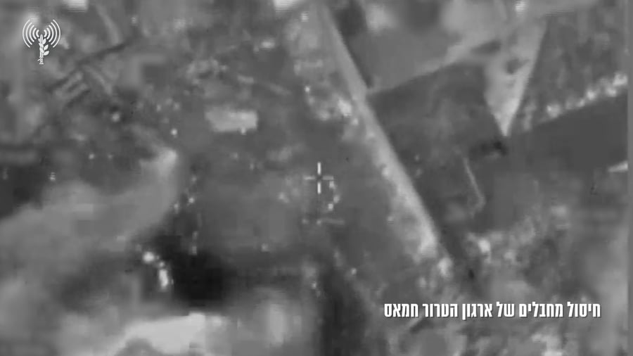 תיעוד מתקיפות צה"ל ברצועת עזה