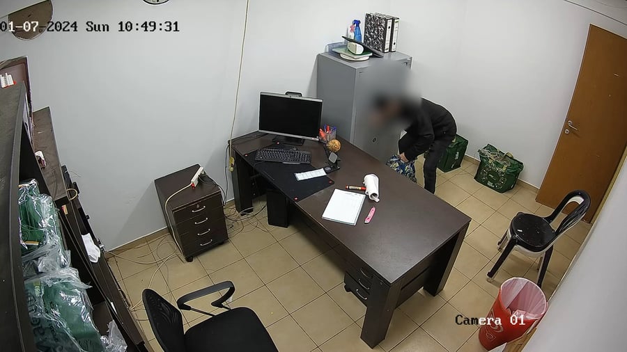 תיעוד הגניבה