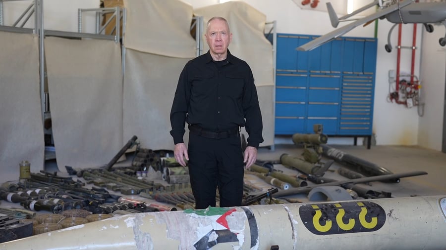 דברי שר הביטחון יואב גלנט