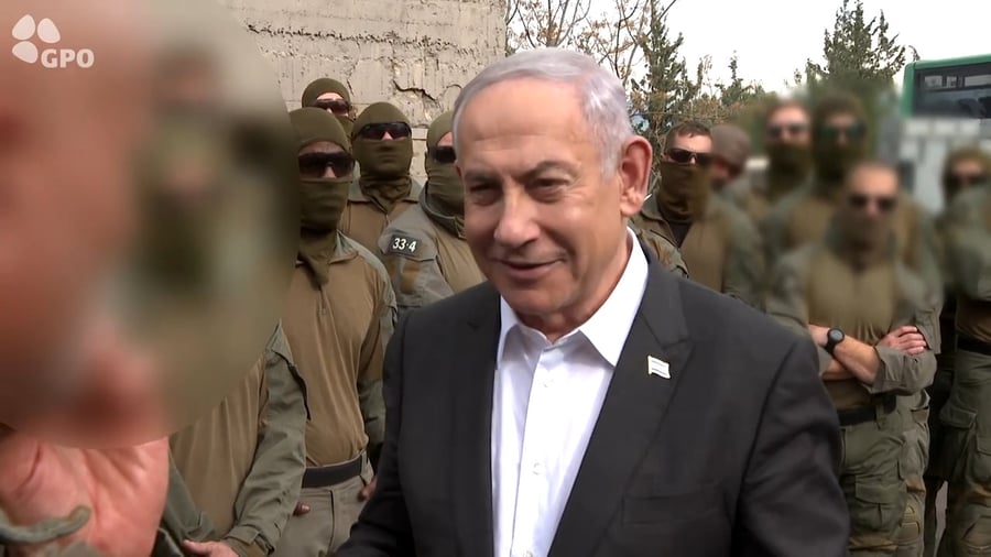 נתניהו ולוחמי הימ"מ