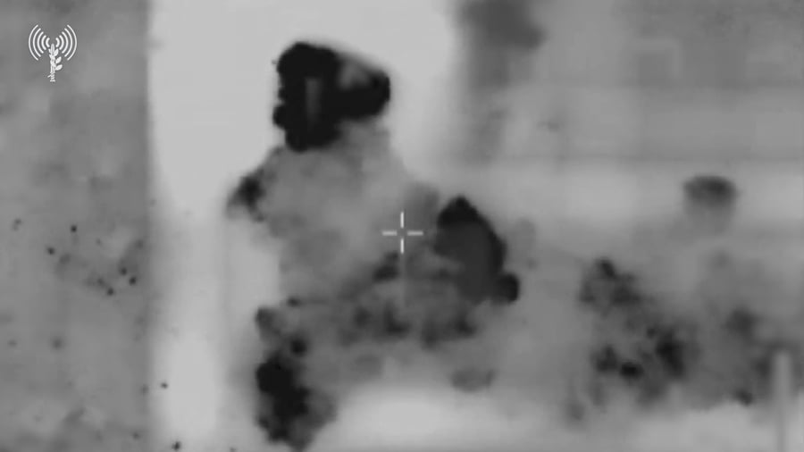 התקיפות האווירית בהובלת מכלול האש של צק״ח 646