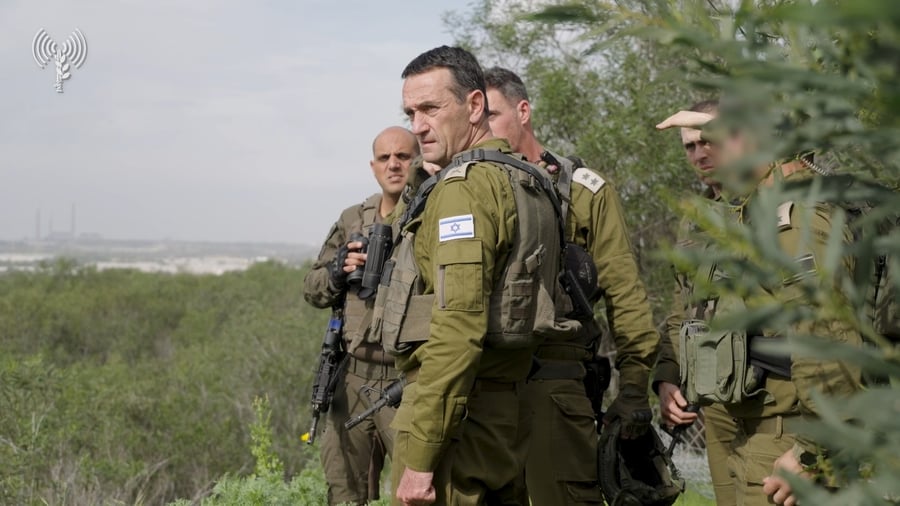 ביקור הרמטכ״ל באוגדת עזה