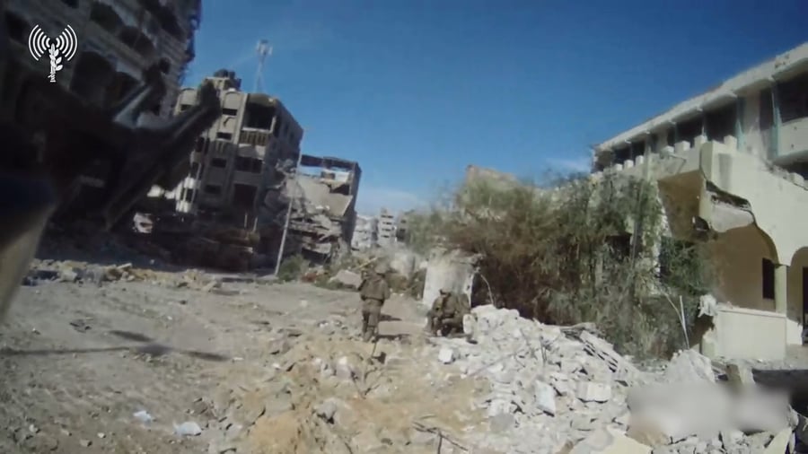 לוחמי אגוז בהיתקלויות בחאן יונס