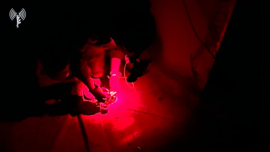 פעילות צוות הקרב של חטיבת הנח״ל במרחב צפון הרצועה