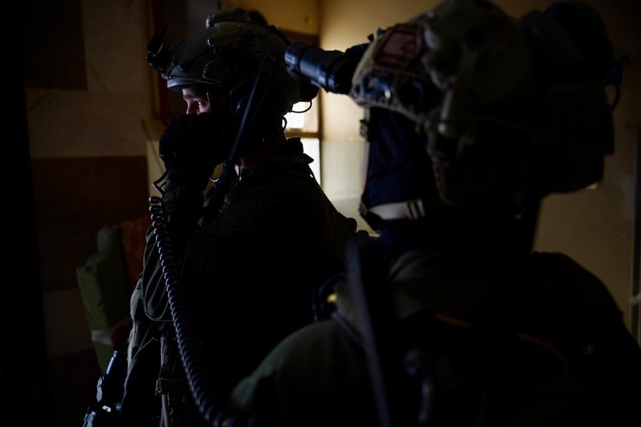ההיתקלויות של הכוחות המיוחדים עםן מחבלי החמאס בבית החולים נאצר בחאן יונס