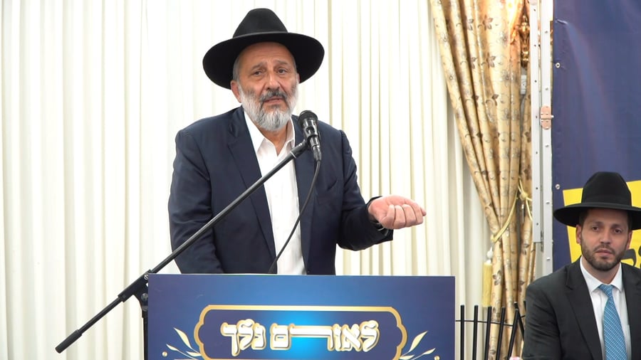 דרעי שוטח את גירסתו לגבי הפילוג החרדי