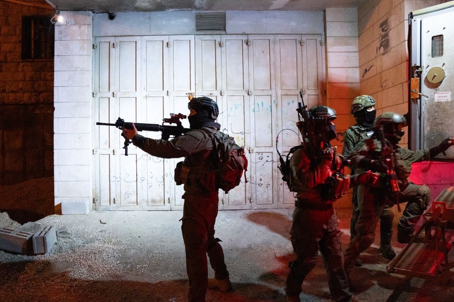 22 מבוקשים נעצרו; צה"ל במבצע נרחב בכפר קבטיה