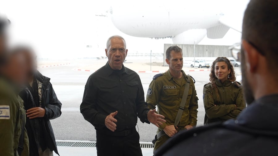 דברי שר הביטחון יואב גלנט