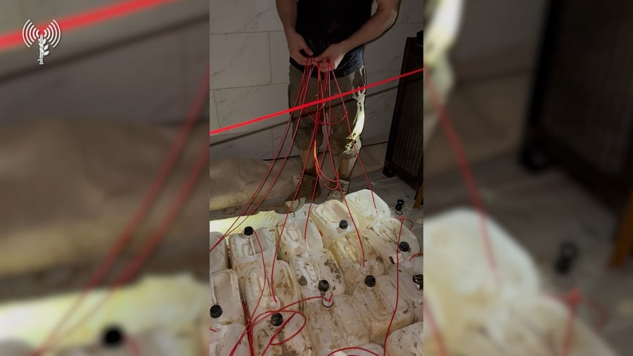 תיעוד מהשמדת המנהרה