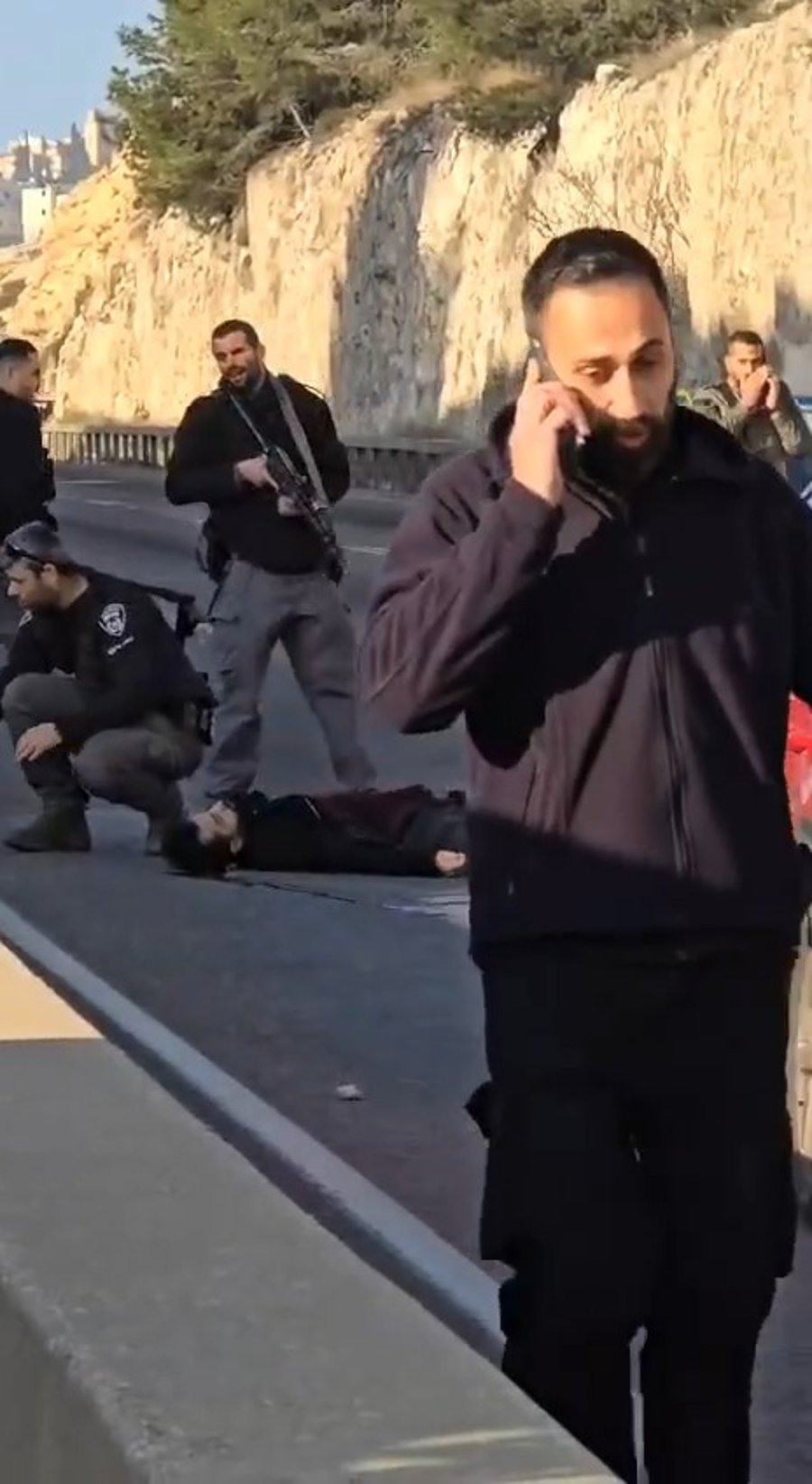 זירת הפיגוע