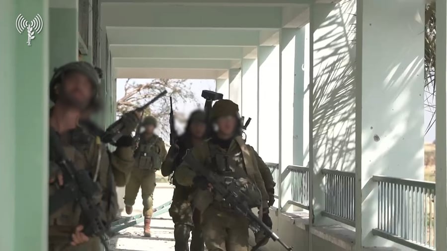 תיעוד מפעילות כוחות צה"ל ברצועה