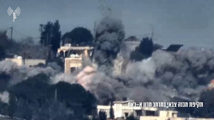 התקיפה של חיל האוויר במרון א-ראס, דרום לבנון