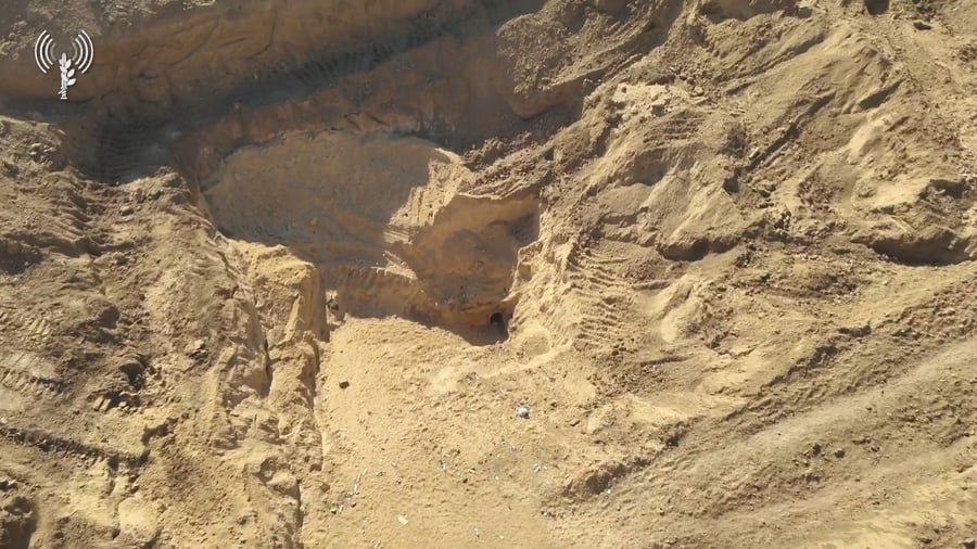 תיעוד של איתור פירים בסמוך לבית חולים